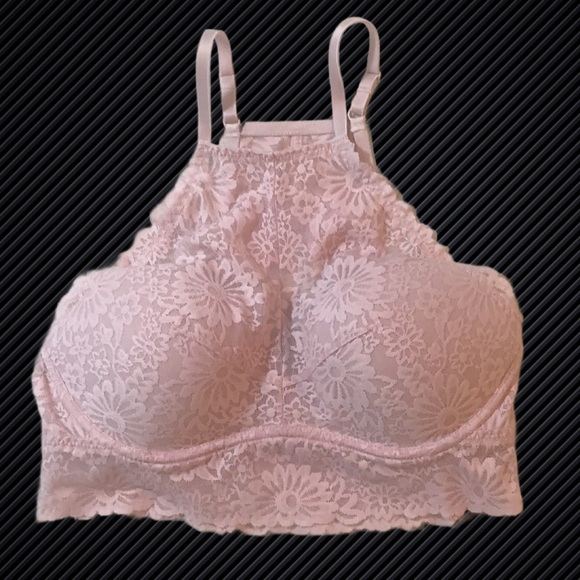 Victoria's Secret PINK Lace Bralette Medium - Picture 2 of 9